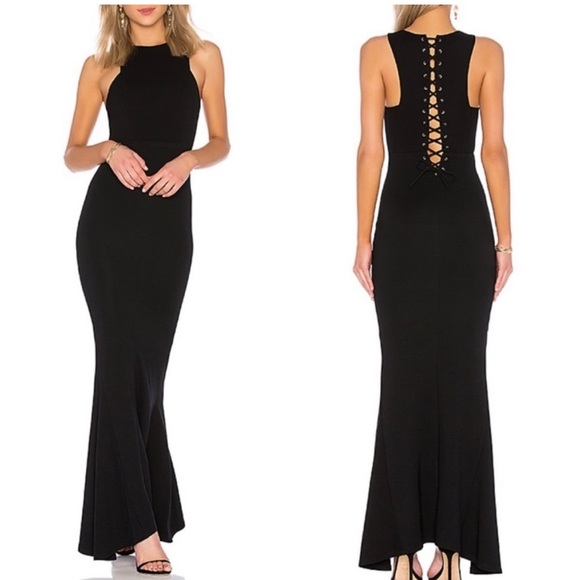 Lovers + Friends Dresses New Lovers And Friends Abby Gown Black
